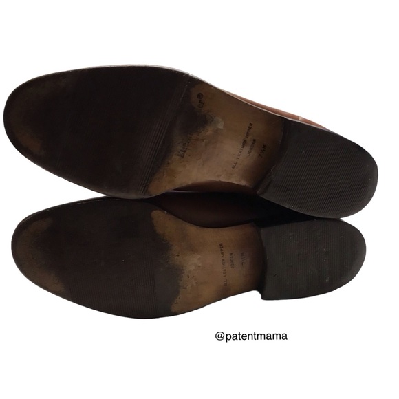 VINTAGE ETTIENE AIGNER DESIGNER EQUESTRIAN LEATHER PULL ON BOOTS - Picture 5 of 7